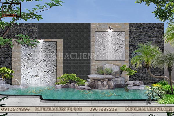 Tranh ph&ugrave; đi&ecirc;u trang tr&iacute; s&acirc;n vườn